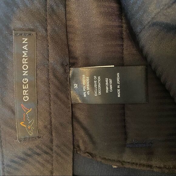 Greg Norman Flat Front Golf Shorts - Picture 4 of 11